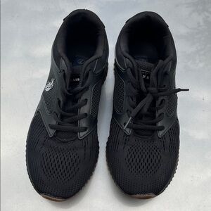 U.S. Polo Assn. Men's Black and Brown Sneakers